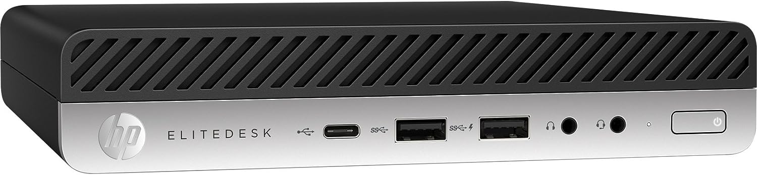 HP EliteDesk 800 G2 Desktop Mini Business PC, Intel Quad-Core i5-6500T up to 3.1G,16G DDR4,240G SSD,VGA,DP,Win 10 Pro 64 bit-Multi-Language Support English/Spanish (Renewed)