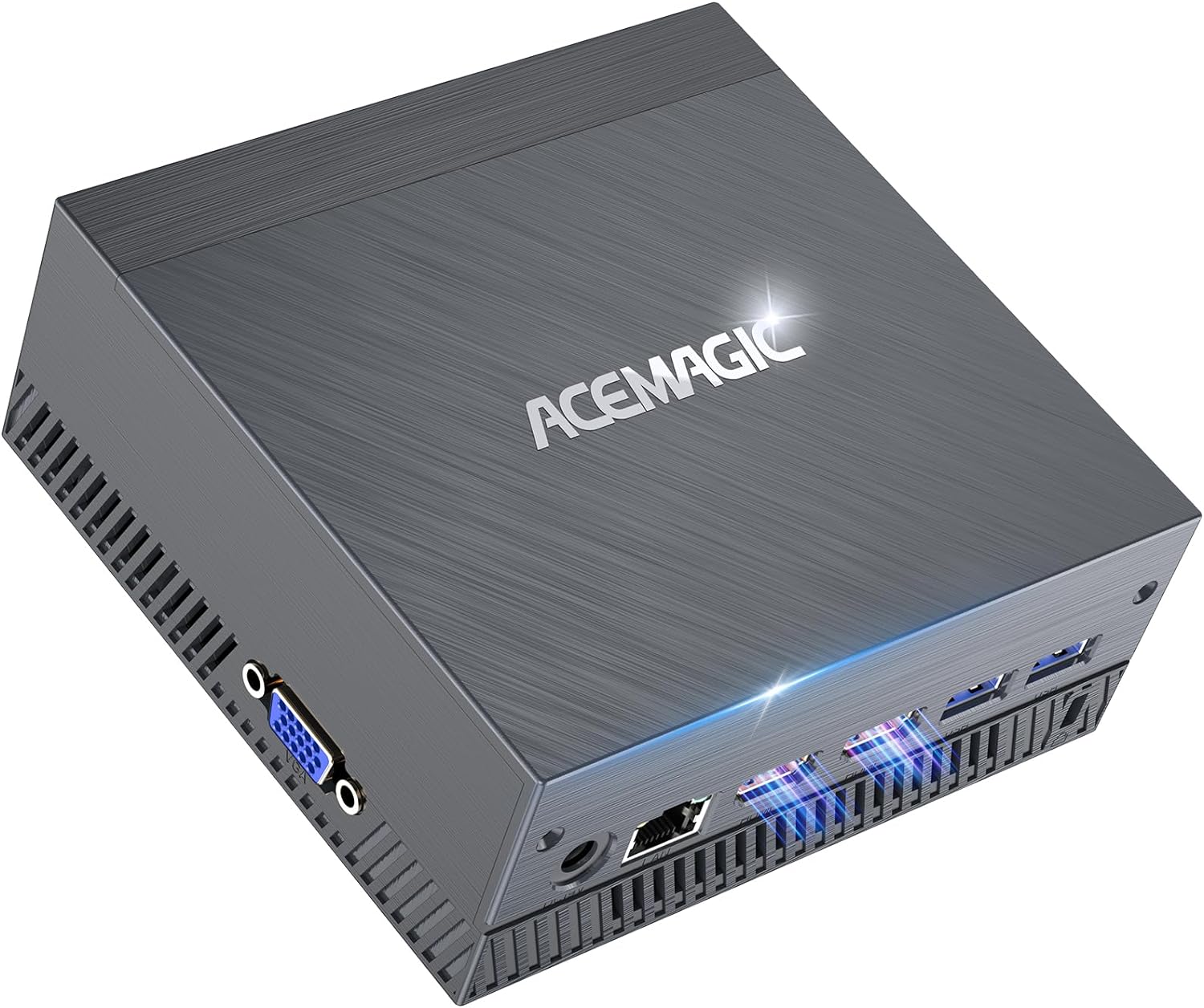 ACEMAGIC Mini PC i7-11800H(8C/16T, up to 4.6 GHz) Mini Computers, 16GB DDR4 512G NvMe SSD, Mini Desktop Computer Small PC Support 4K UHD Triple Display/WiFi 6/BT5.2 for Business/HTPC