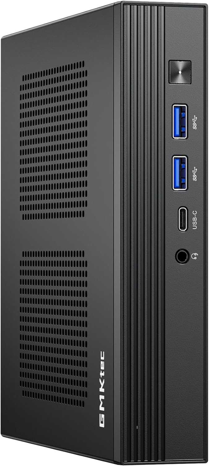 GMKtec M4 Mini PC Intel i9-11900H(4.9GHz) 8C/16T, Mini Computers 32GB DDR4 1TB M.2 NVMe PCIe4.0 SSD with 6 USB Ports, Triple HD 4K, WiFi6/BT5.2
