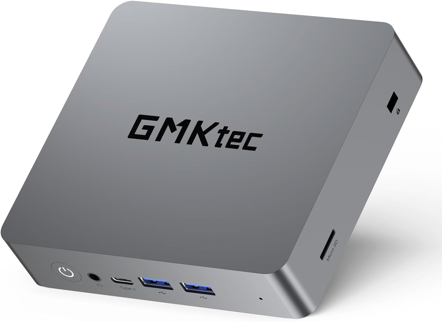 GMKtec Mini Gaming PC AMD Ryzen 5 5600U(6C/12T, 4.2 GHz), Mini Gaming Computer 16GB DDR4 512GB M.2 SSD Windows 11 Pro Desktop Computer, 4K Triple Displays BT5.2/WiFi 6