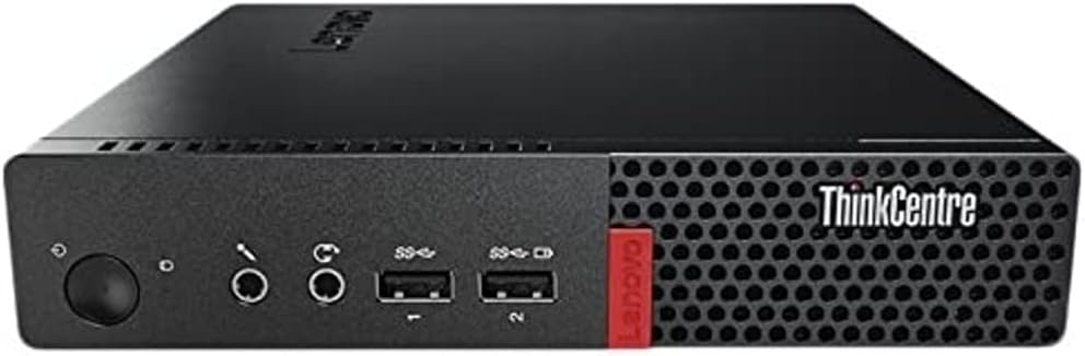 Lenovo Thinkcentre M910q Tiny PC Black - Intel Quad Core i5-6500T 2.5GHz / 8GB-DDR4 / 256GB SSD / Windows 10 Pro (Renewed)