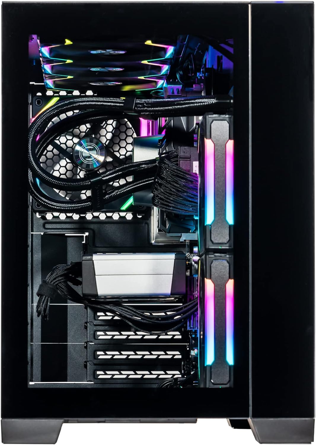 Velztorm Galax Custom Built Gaming Desktop PC (AMD Ryzen 7-5800X 8-Core, 32GB RAM, 2TB PCIe SSD + 6TB HDD (3.5), GeForce RTX 4060 Ti, WiFi, HDMI, USB 3.2, USB 3.1, USB 3.0, Black, Win 10 Home)