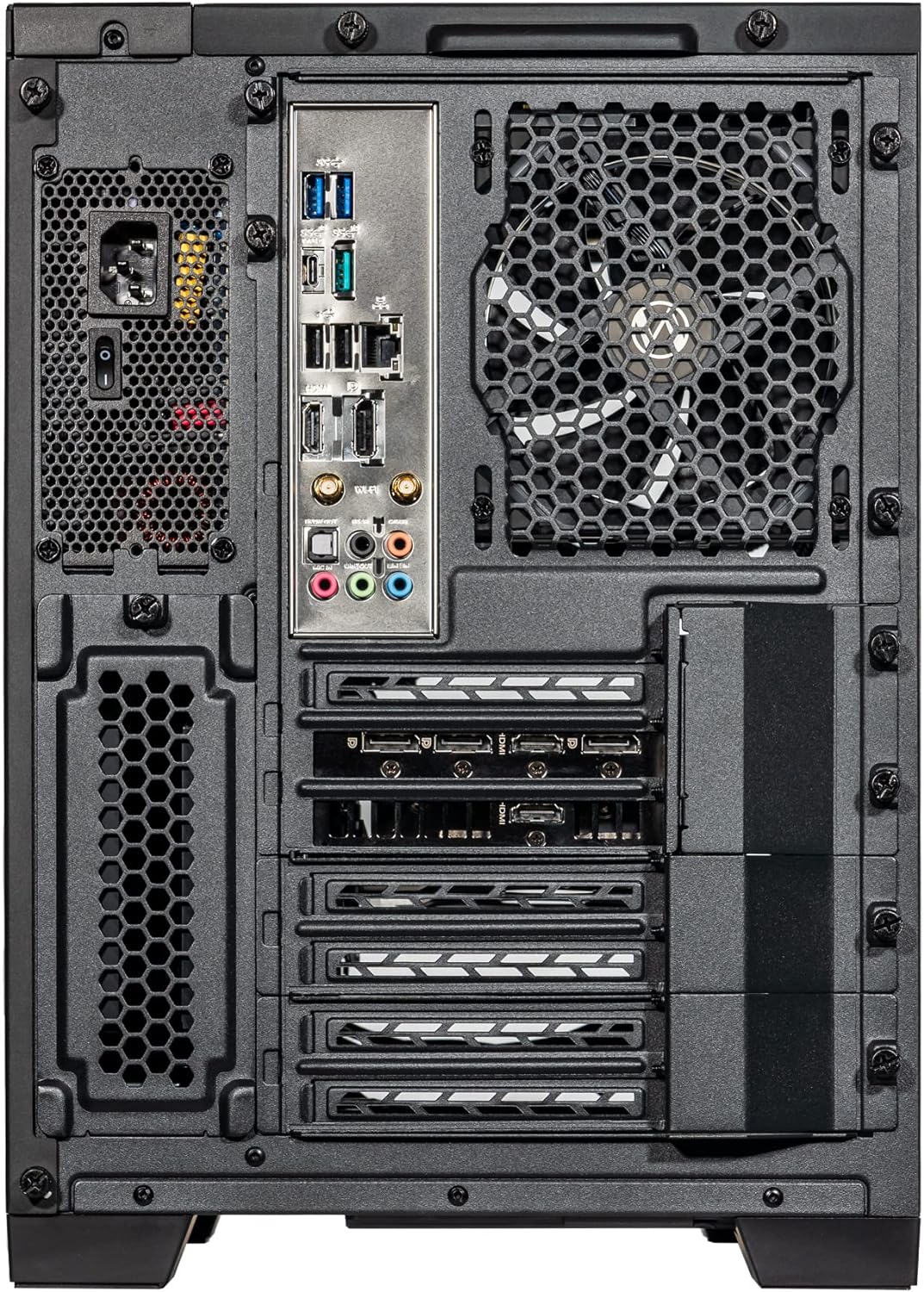 Velztorm Galax Custom Built Gaming Desktop PC (AMD Ryzen 7-5800X 8-Core, 32GB RAM, 2TB PCIe SSD + 6TB HDD (3.5), Radeon RX 7900 XT, WiFi, HDMI, USB 3.2, USB 3.1, USB 3.0, Black, Win 11 Pro)