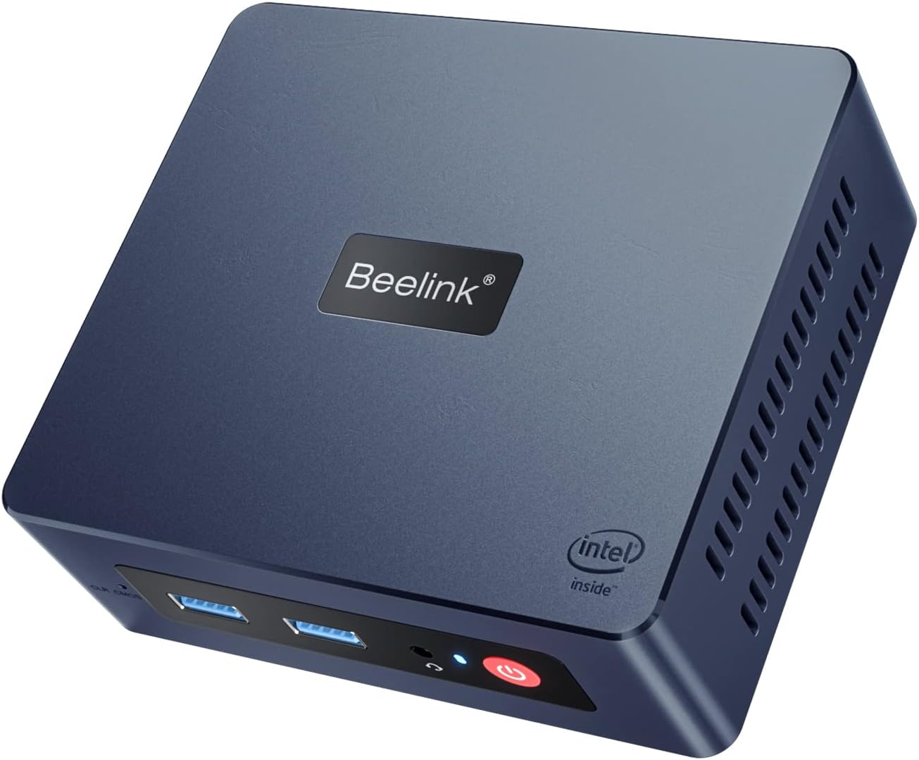 Beelink Mini PC,AMD Ryzen 7 5700U(up to 4.3GHz),Mini Computer 16GB DDR4 RAM/500GB M.2 2280 PCle3.0/ WiFi6/BT5.2/HDMI+DP+Type-C/Auto Power On