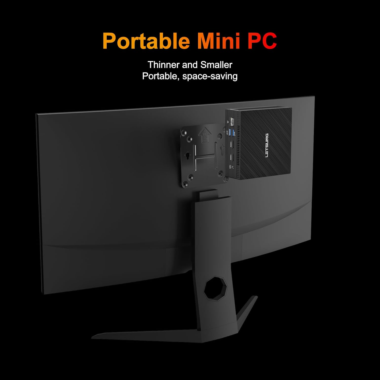 Mini AIR11SE Mini PC Windows 11, 6GB RAM LPDDR4 128GB M.2 SSD, up to 512GB, Mini NUC Computer with Intel Celeron N4020C, Home/Business Mini Desktop Computer, WiFi5/BT4.2/HDMI