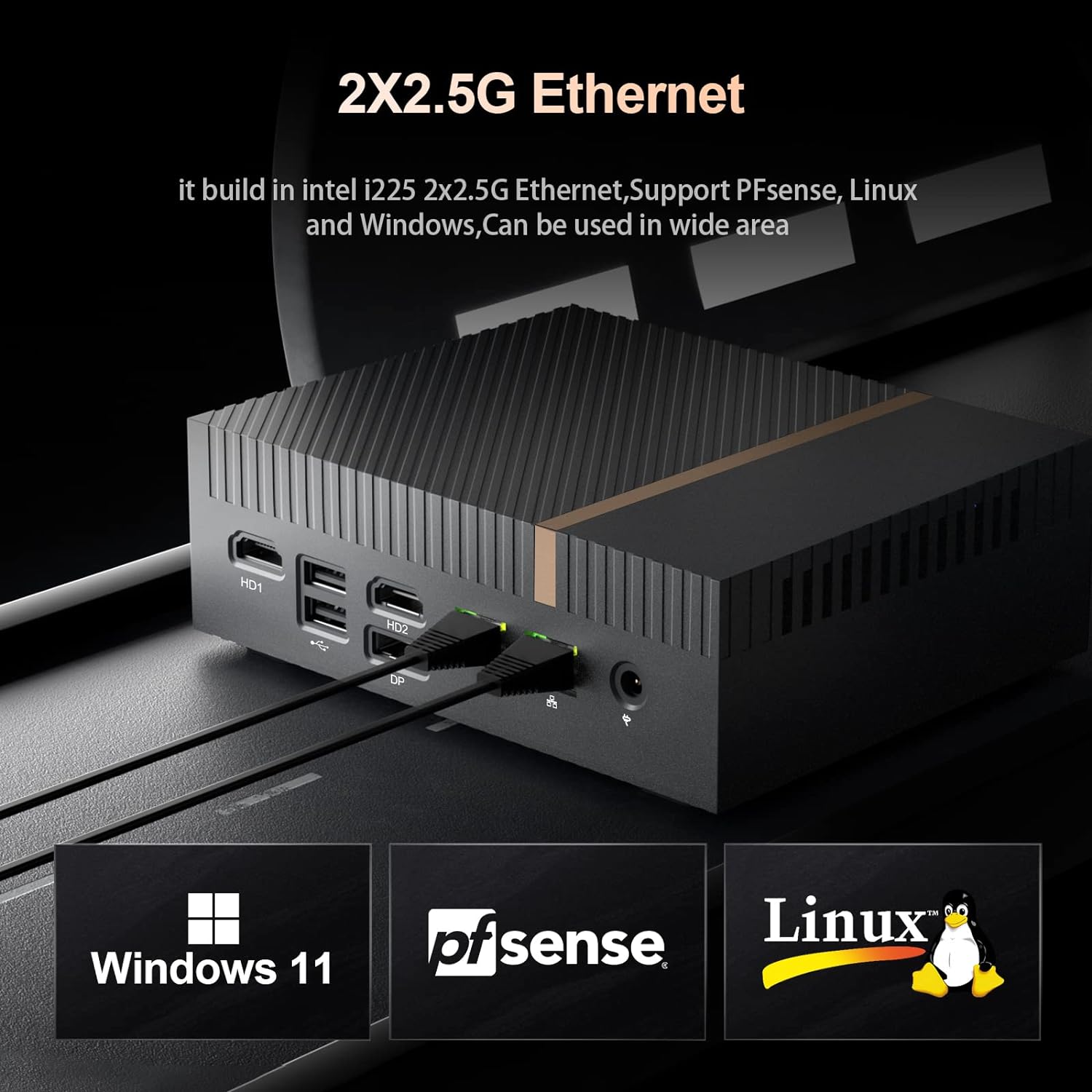 Mini Gaming PC Intel 12th i9-12900H,14Cores 20Threads Max to 5.0GHZ, Mini Gaming Desktop Computer, Thunderbolt 4, 2x2.5G Intel Ethernet,4x4K Output, 32G RAM 1TB PCIE 4.0 SSD,WiFi 6 Windows 11Pro
