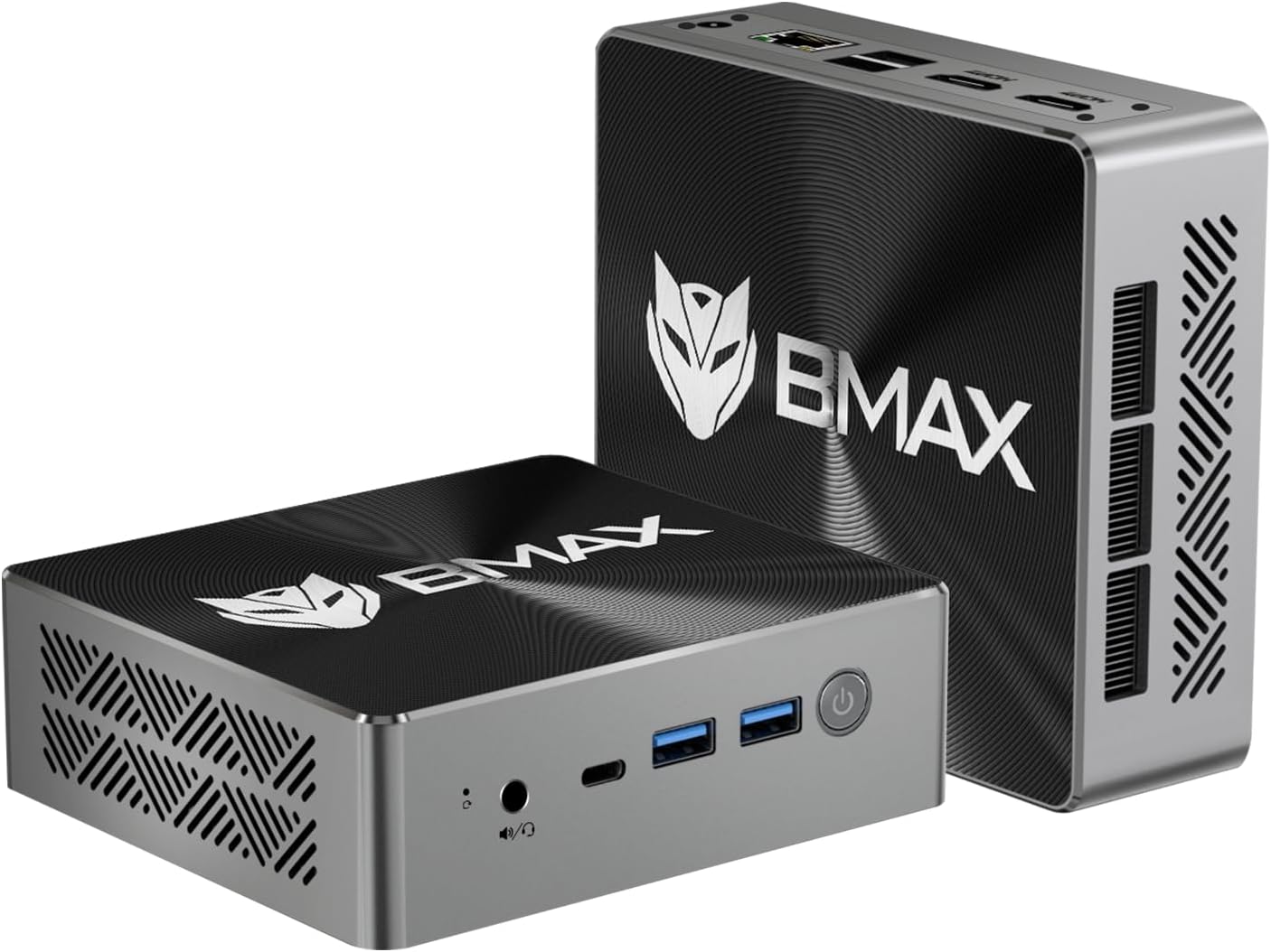 Bmax B8 Pro Mini PC i7-1255U(up to 4.7GHz) 24GB LPDDR5 RAM/1TB NVMe SSD W-11 Pro Ubuntu Linux Mini Desktop Computer WiFi6 4K/60Hz Triple-Display BT5.2 Gigabit Ethernet Type-C/HDMI Mini Computer