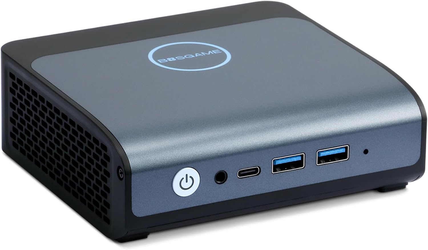 BOSGAME Mini PC, Intel 12th N100 (up to 3.4GHz) 16GB DDR4 RAM 512GB SSD, Mini Computers Windows 11 Pro Support 4K Triple Display/USB3.2/WiFi 5/2.5G LAN for Home/Office