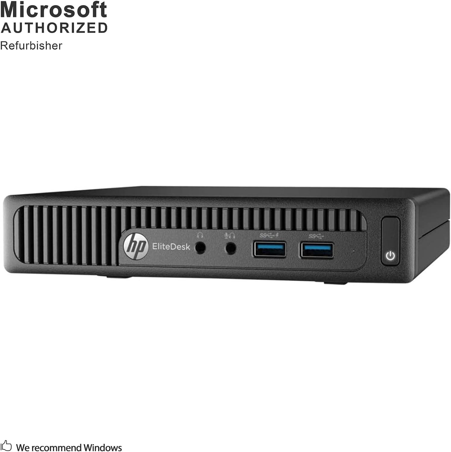 HP EliteDesk 705 G3 - Mini Desktop - A10 PRO-8770E 2.8 GHz - 8 GB - 128 GB SSD 1GG27US#ABA (Renewed)