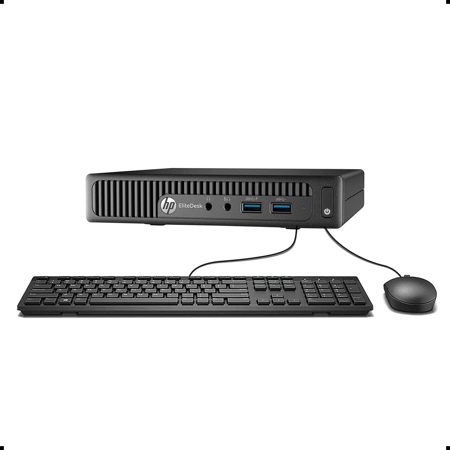HP EliteDesk 705 G3 - Mini Desktop - A10 PRO-8770E 2.8 GHz - 8 GB - 128 GB SSD 1GG27US#ABA (Renewed)