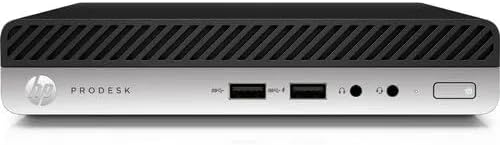 HP ProDesk 405 G4 Mini Business Desktop Computer, AMD Ryzen 3 PRO 2200G, 16GB DDR4 RAM, 256GB SSD, KeyboardMouse, Wi-Fi, Bluetooth, Windows 10 Pro (Renewed)