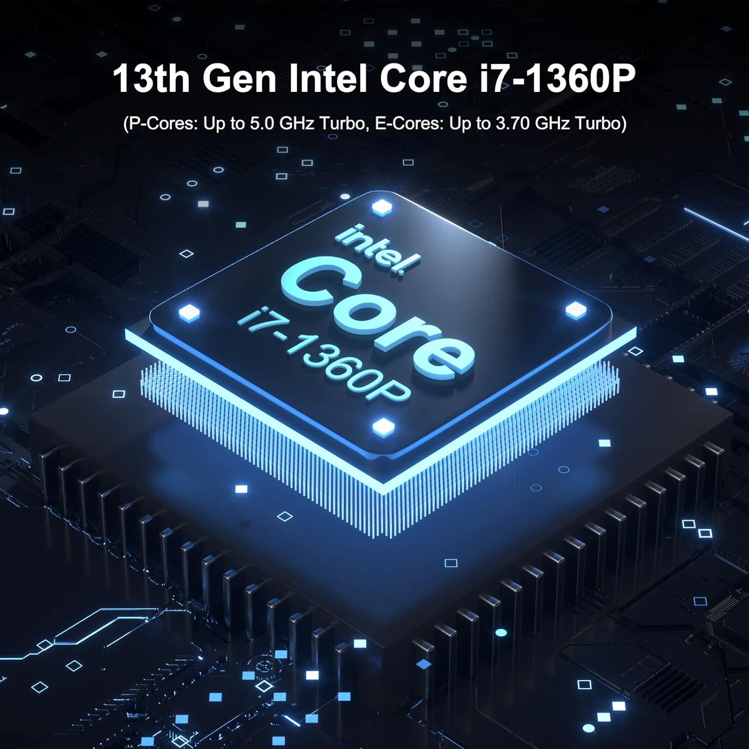 Intel NUC 13 PRO NUC13ANHi7 Arena Canyon, 13TH Gen CPU, 32GB RAM 2TB SSD, Intel Core i7-1360P, Win 11 Pro Mini Desktop Computer, 8K/4K UHD, Gigabit Ethernet/WiFi-6/VESA for Business/Office/Home