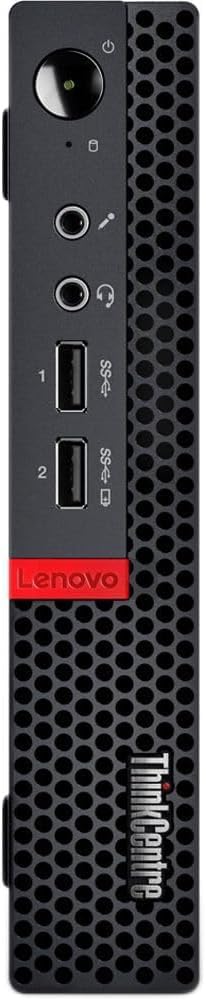 Lenovo ThinkCentre M625q Mini PC Desktop, AMD A4-9120e Processor, 16GB RAM, 1TB PCIe SSD, DisplayPort, Wi-Fi, Bluetooth, RJ-45, Windows 11 Pro