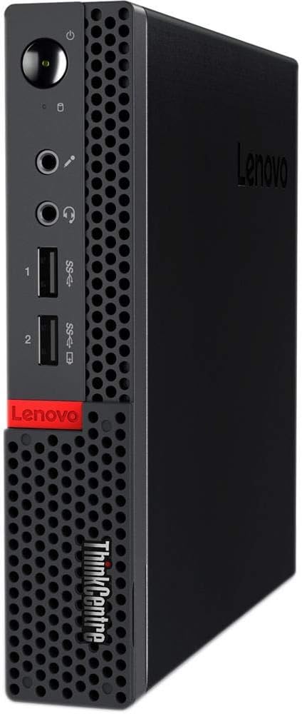 Lenovo Thinkcentre M715q Business Mini Tiny Desktop (AMD Ryzen 5 Pro 2400GE Quad Core 3.8GHz, 8GB DDR4 RAM, 256GB NVMe PCIe M.2 SSD) WiFi AC, Bluetooth, DisplayPort, Windows 10 Pro 64-Bit