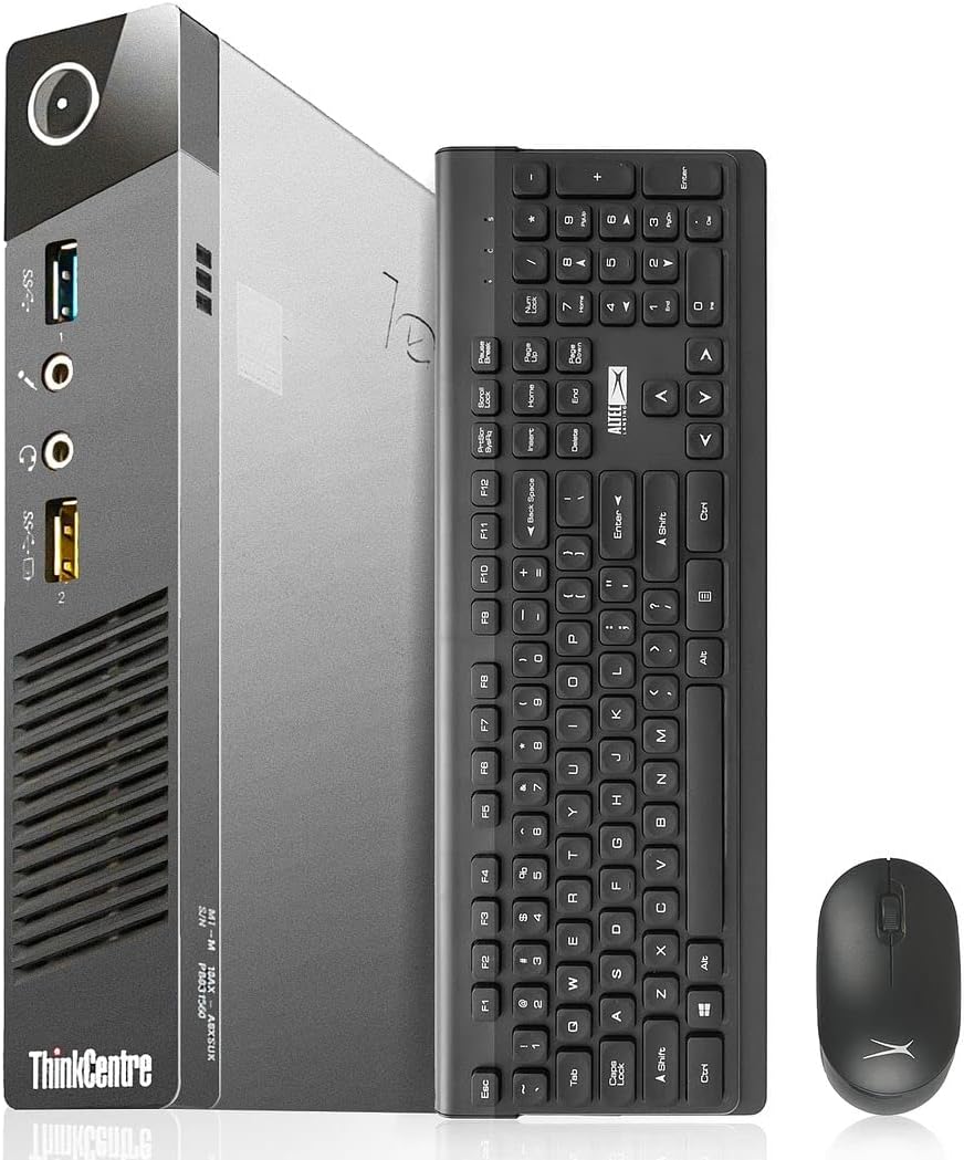 Lenovo ThinkCentre M73 Tiny Desktop Computer Mini PC, Intel Core i5-4590T up to 3.0GHz,16GB RAM,512GB SSD,WiFi,VGA,DP,HDMI,Windows 10 Pro(Renewed)
