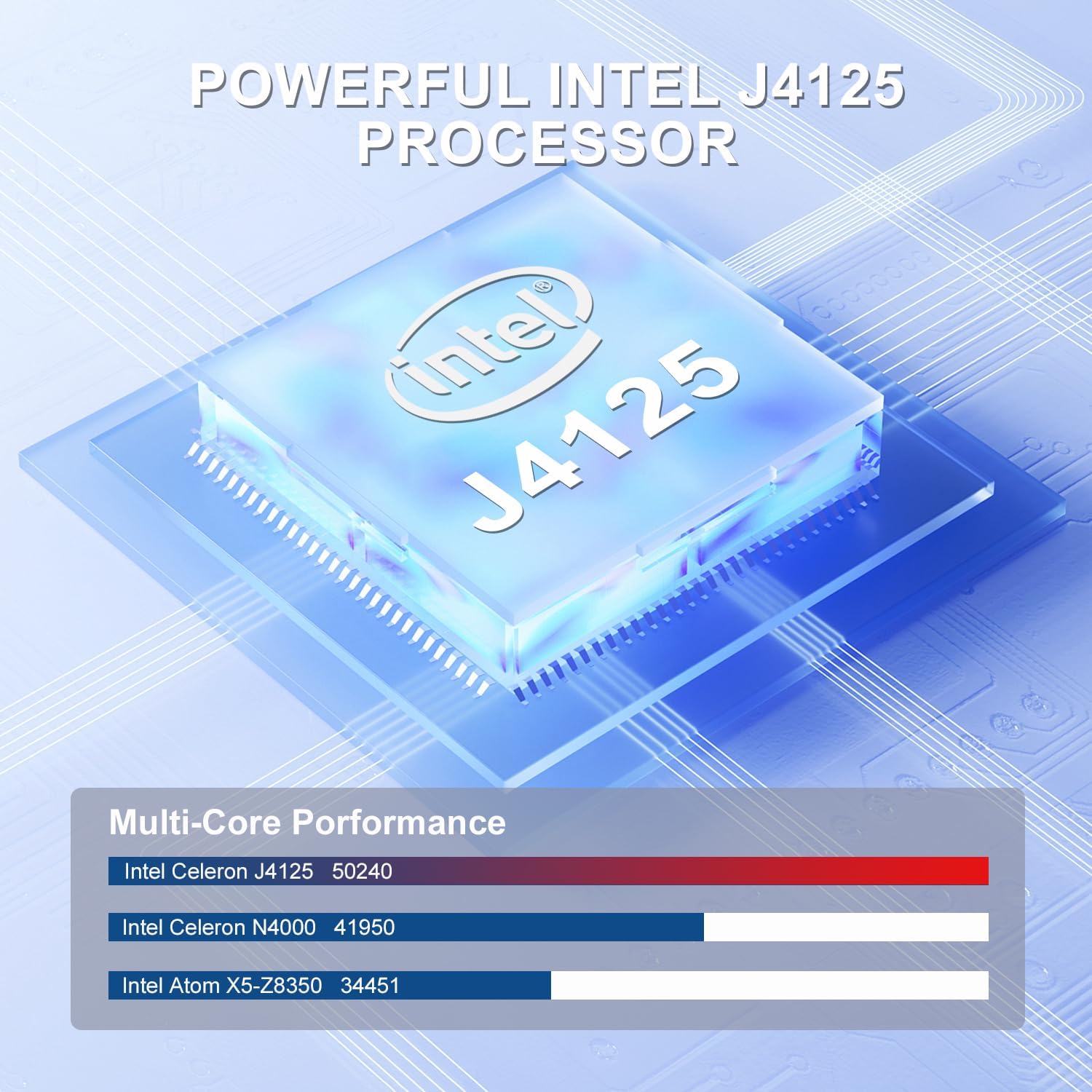 Mini PC Stick 8GB RAM 256GB SSD with Celeron J4125  Windows 11 Pro, Intel Compute Stick Support HDMI 4K 60Hz, Dual Band WiFi 2.4G/5G, BT 4.2,Gigabit Ethernet, Support Auto-On After Power Failure