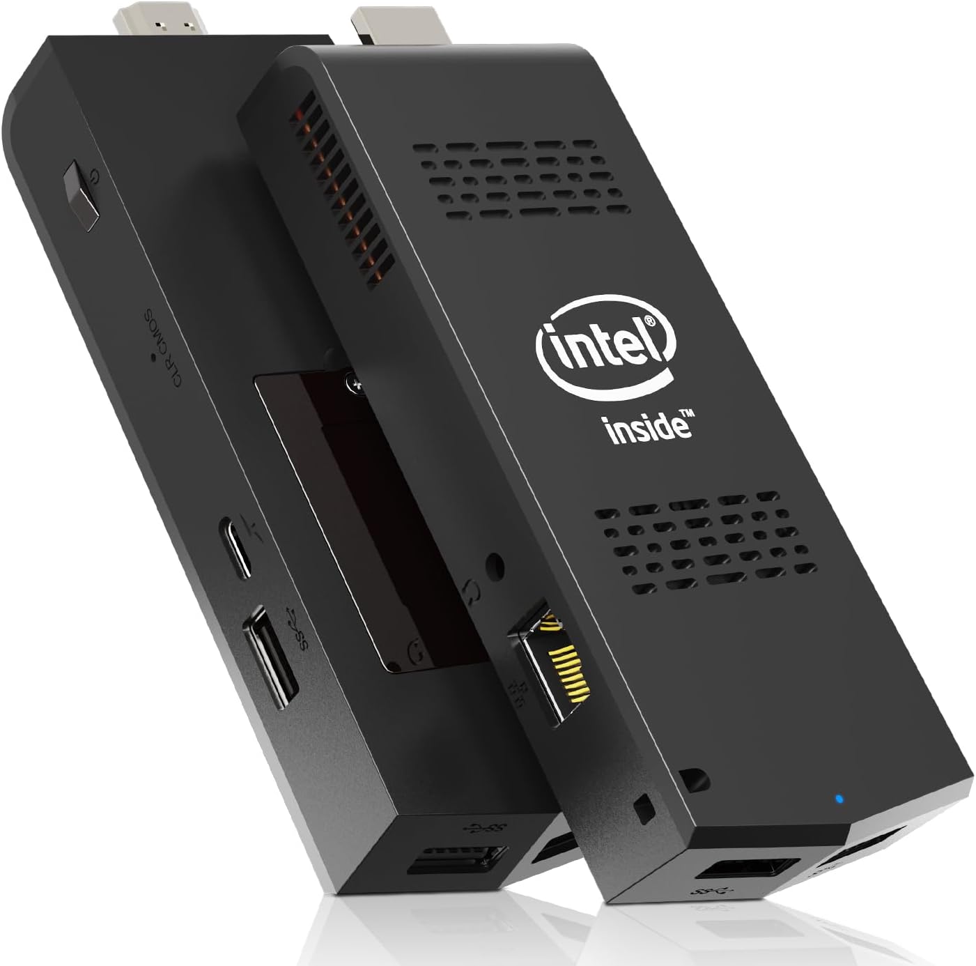 Mini PC Stick 8GB RAM 256GB SSD with Celeron J4125  Windows 11 Pro, Intel Compute Stick Support HDMI 4K 60Hz, Dual Band WiFi 2.4G/5G, BT 4.2,Gigabit Ethernet, Support Auto-On After Power Failure