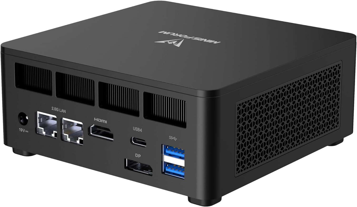 MINISFORUM Mini PC UM780 XTX AMD Ryzen 7 7840HS,8C/16T, 64GB DDR5 1TB PCIe SSD 4.0 Mini Desktop PC,2 x RJ45 2.5 G,HDMI2.1/DP/2xUSB4,1xOP,4XUSB Port,WIFI6E  BT5,Micro PC(Champagne)