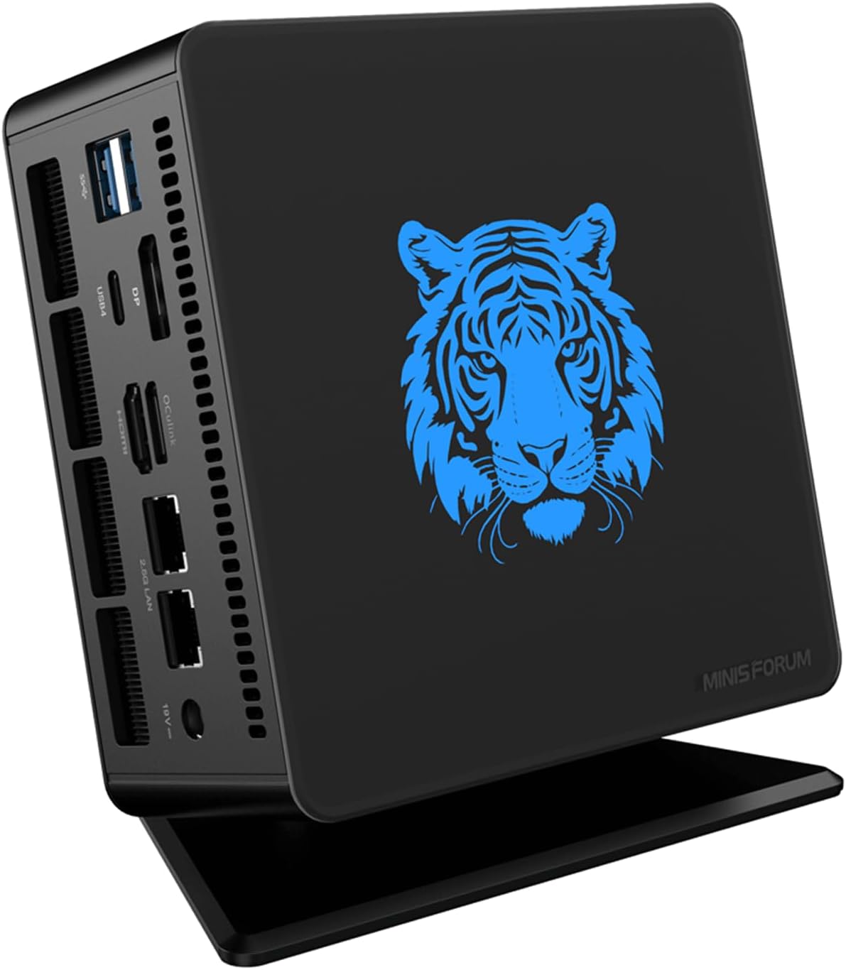 MINISFORUM Neptune Series HX100G Mini PC AMD Ryzen 7 7840HS Desktop Computer, DDR5 64GB RAM+1TB SSD, 2X HDMI  2X USB4 Quad Outputs, AMD Radeon RX 6650M Discrete Graphics Small PC