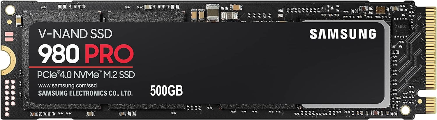 SAMSUNG 980 PRO SSD 1TB PCIe 4.0 NVMe Gen 4 Gaming M.2 Internal Solid State Drive Memory Card + 2mo Adobe CC Photography, Maximum Speed, Thermal Control MZ-V8P1T0B/AM