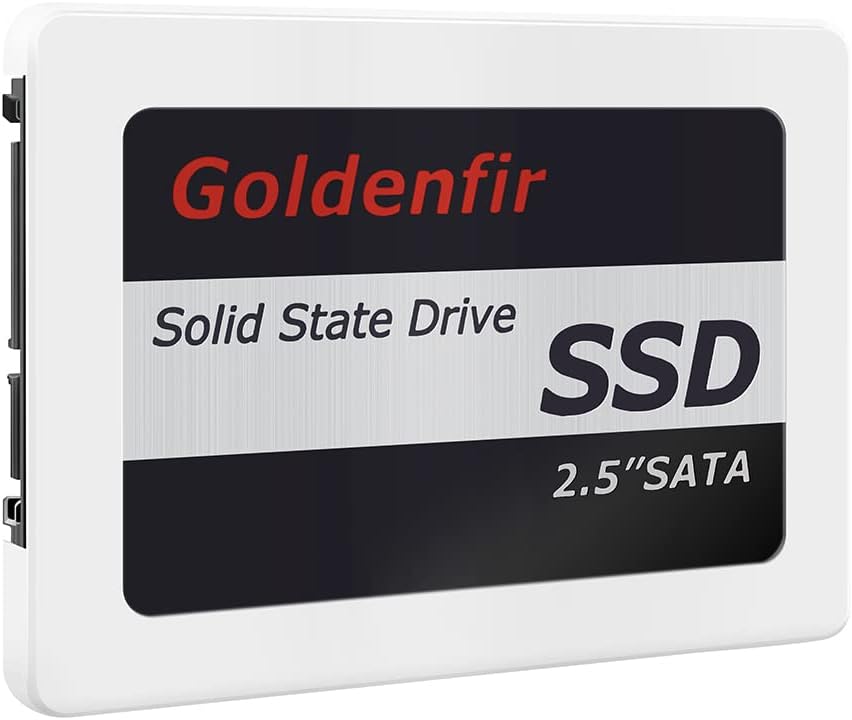 2.5 SATA SSD T650-128GB Internal SSD for Desktops and Laptops White (T650-1TB White)