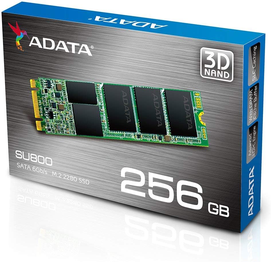 ADATA SU800 512GB 3D-NAND 2.5 Inch SATA III High Speed Read  Write up to 560MB/s  520MB/s Solid State Drive (ASU800SS-512GT-C)