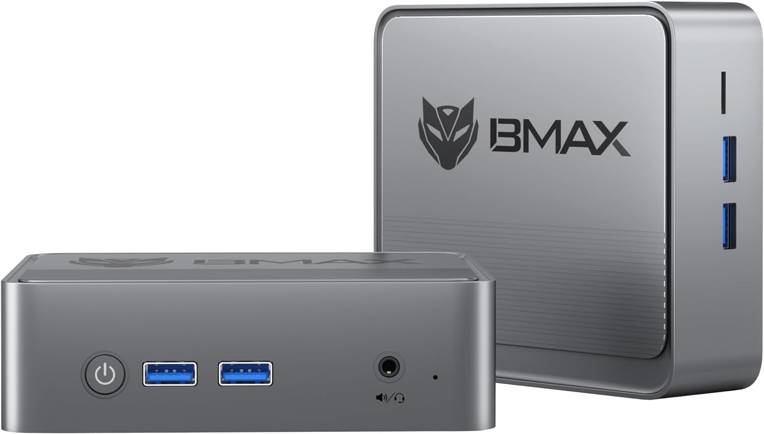 Bmax B3 Mini PC Intel N5095(Up to 2.9GHz) 8GB RAM/256GB SSD W-11 Pro Ubuntu Linux Mini Desktop Computer 4K Dual Screen Display Push-Pull Cover WiFi5/Dual HDMI/USB 3.0/BT4.2 Micro Pc Mini Computer