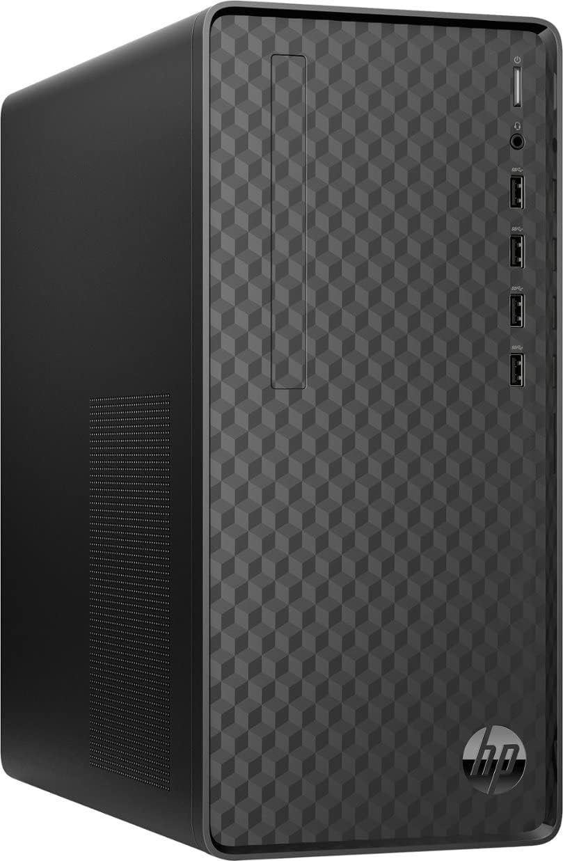 HP Newest Business Desktop PC (AMD Ryzen 3 5300G 4-Core 4.0GHz, 32GB RAM, 1TB PCIe SSD, AMD Radeon, AC WiFi, Bluetooth, RJ-45, Dark Black, Win 11 Pro) Bundle with DKZ hub