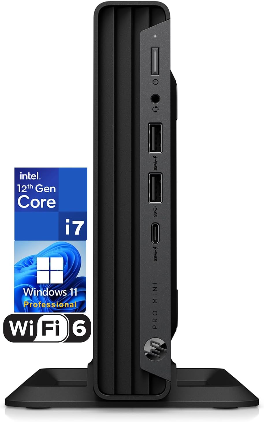 HP ProDesk 400 G9 Mini PC Business Desktop Computer, Intel 12-Core i7-12700T up to 4.7GHz, 16GB DDR4 RAM, 1TB PCIe SSD, WiFi 6, Bluetooth 5.2, Keyboard and Mouse, Windows 11 Pro