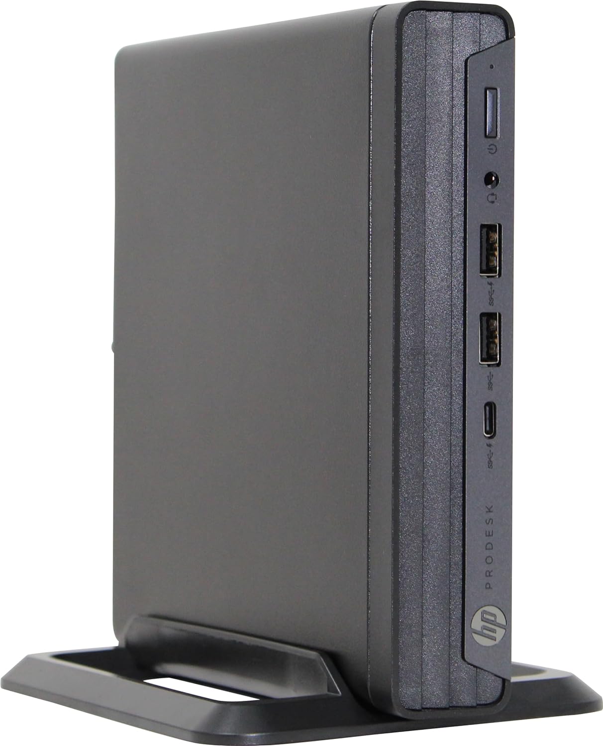 HP ProDesk 600 G6 Mini Desktop Computer, Intel i7-10700, 32GB RAM, 1TB NVMe SSD, Display Port, HDMI, USB C 3.2 (10Gbps), USB Wi-Fi- Bluetooth, Windows 11 Pro, Black