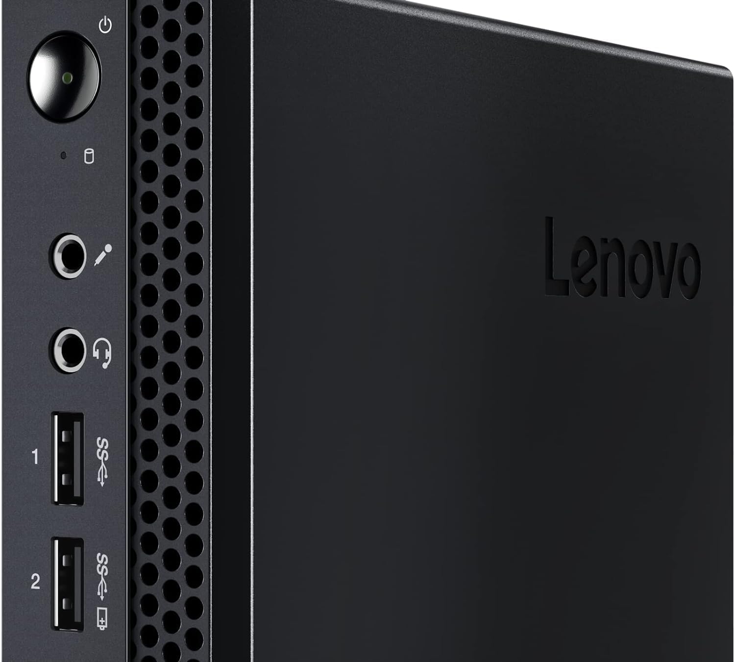 Lenovo ThinkCentre M625 Mini Desktop PC Black (AMD A4-9120c, 8GB RAM, 128GB PCIe SSD, AMD Radeon, AC WiFi, Bluetooth 5.1, 6 USB Ports, 2 Display Port (DP), RJ-45, Win 10 Home) with DKZ Hub