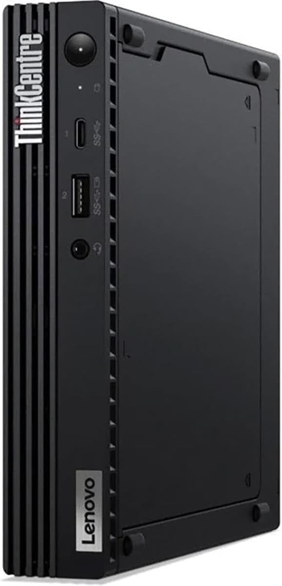 Lenovo ThinkCentre M75q Gen 2 Tiny Desktop Computer, AMD Ryzen 7 PRO 5750GE 3.2GHz, 16GB RAM, 512GB SSD, Windows 11 Pro, Black
