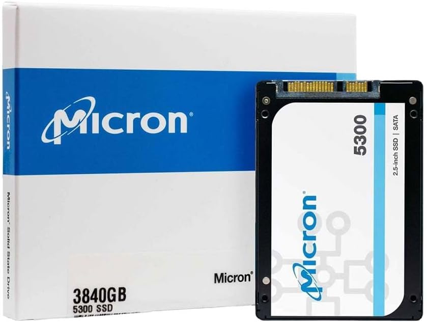 Micron 5300 5300 PRO 3.84 TB Solid State Drive - 2.5 Internal - SATA [SATA/600] - Read Intensive