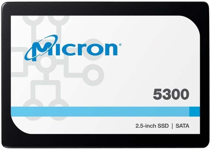 Micron 5300 5300 PRO 480 GB Solid State Drive - 2.5 Internal - SATA [SATA/600] - Read Intensive