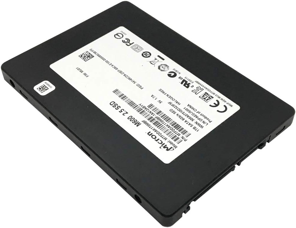 Micron M600 1TB 2.5-inch SATA 6.0Gb/s (7mm) Internal Solid State Drive (SSD) (MTFDDAK1T0MBF)