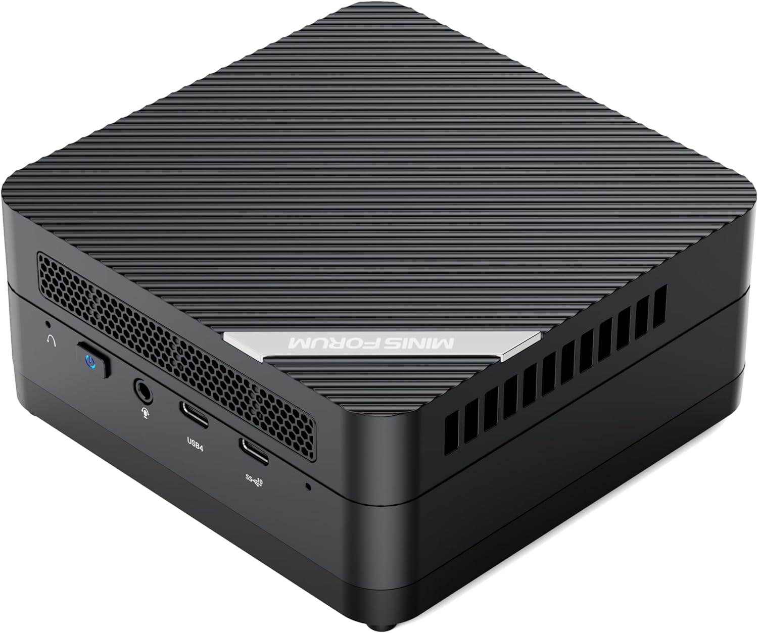 MINISFORUM Venus Series UM690S Mini PC AMD Ryzen 9 6900HX DDR5 32GB RAM 1TB PCIe4.0 SSD Micro PC, 2xHDMI, 1xUSB4(8K) Triple Outputs 2.5G Lan WiFi6 BT5.2 Dual Fans Radeon 680M Graphics Desktop Computer