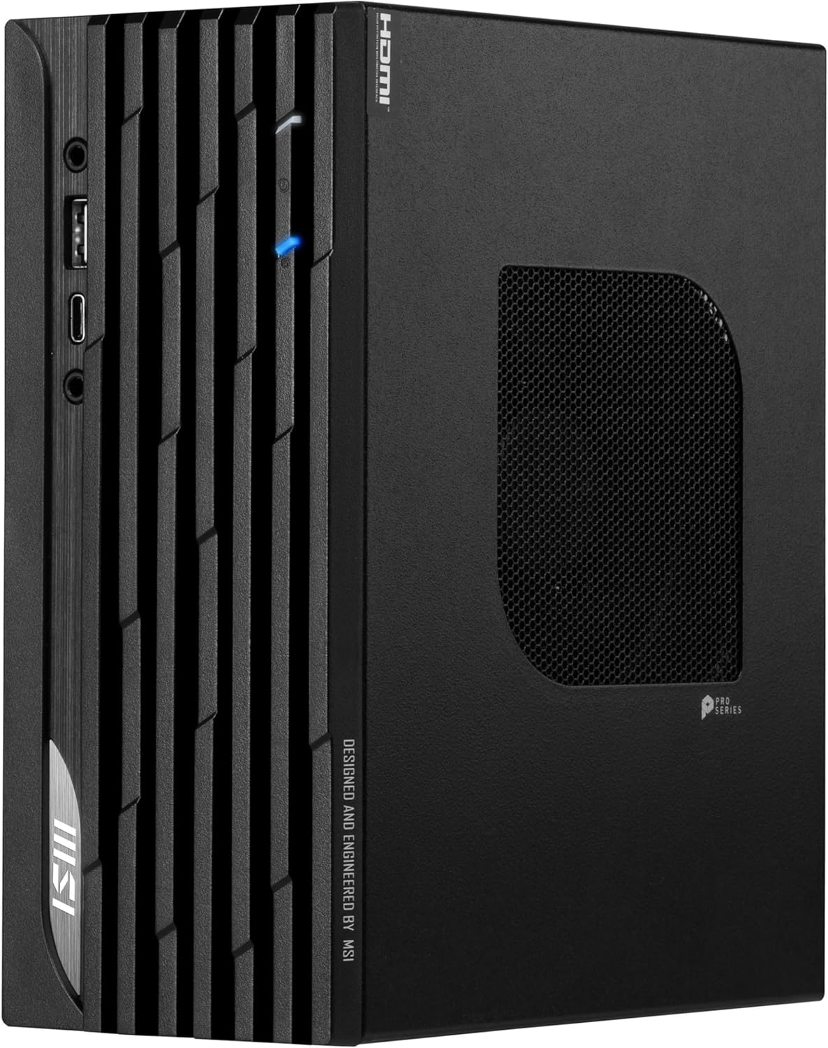 MSI PRO DP20Z 5M 035US Desktop Computer - AMD Ryzen 3 5300G Quad-core (4 Core) 4 GHz - 8 GB RAM DDR4 SDRAM - 250 GB M.2 PCI Express NVMe SSD - Black (Renewed)