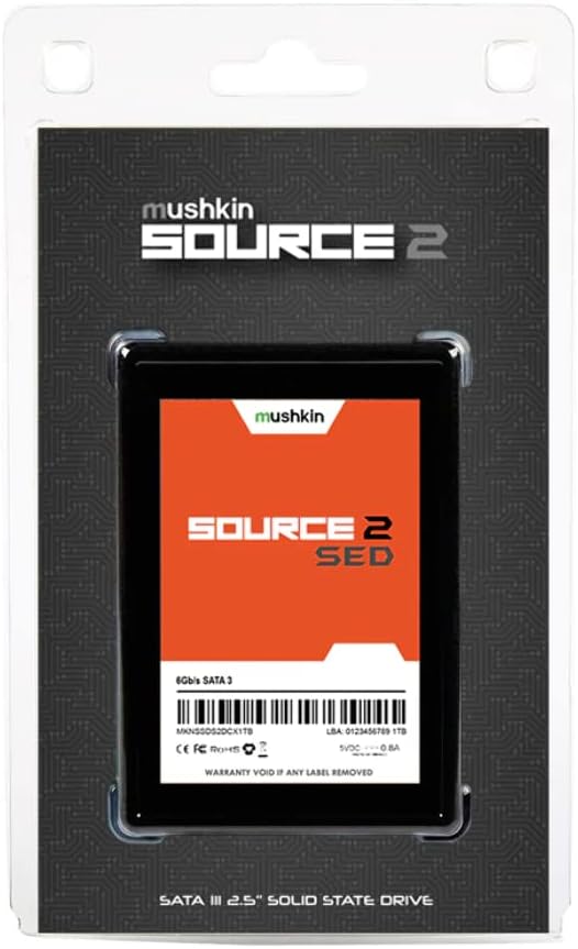 Mushkin Source 2 SED 2.5 SATA III 7mm SSD (MKNSSD) (1TB)