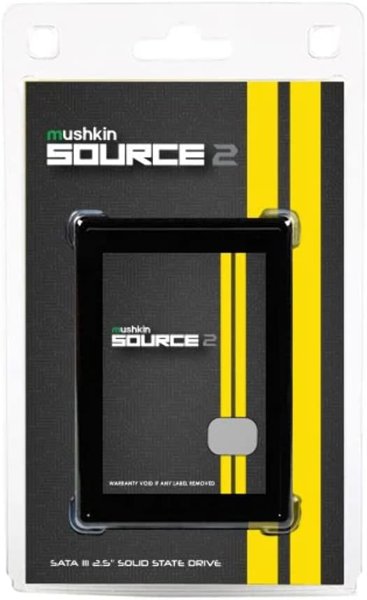 Mushkin Source-II - Internal Solid State Drive (SSD) - 2.5 Inch - SATA III - 6Gb/s - 3D Vertical TLC - 7mm (1TB Element)