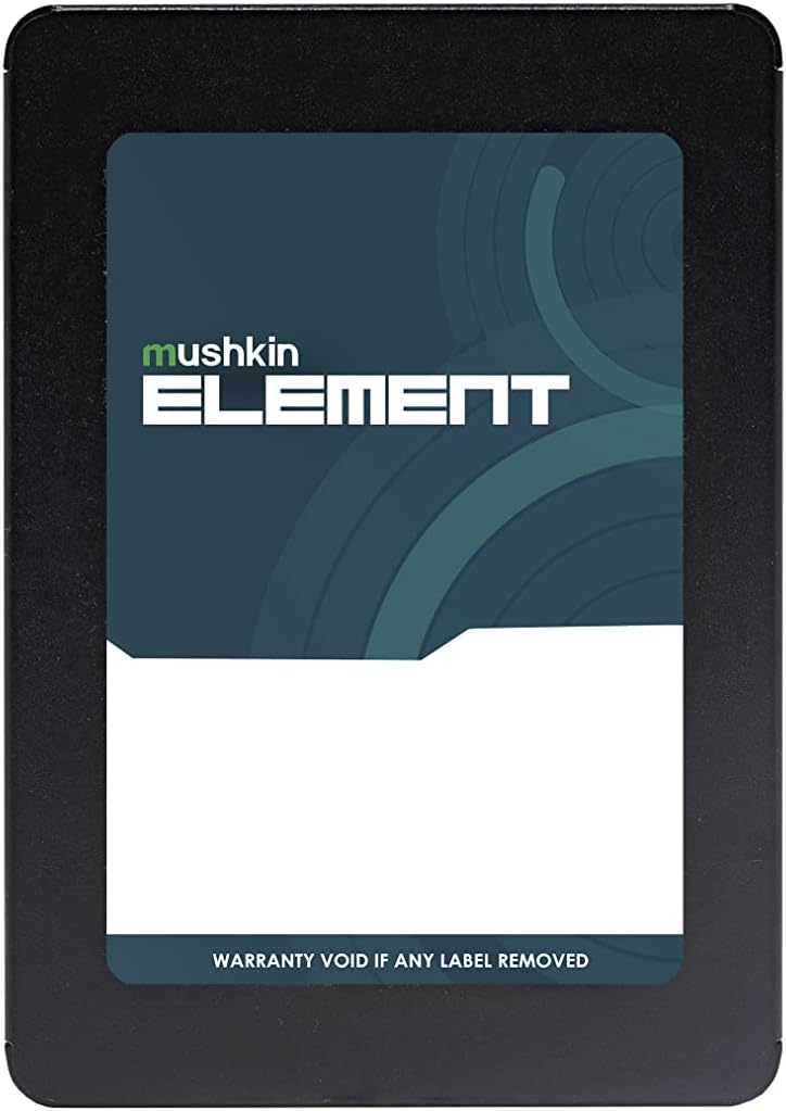 Mushkin Source-II - Internal Solid State Drive (SSD) - 2.5 Inch - SATA III - 6Gb/s - 3D Vertical TLC - 7mm (1TB Element)