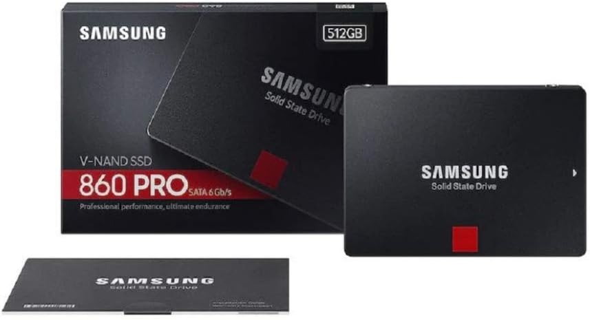 Samsung SSD 860 PRO 2TB 2.5 Inch SATA III Internal SSD (MZ-76P2T0BW)