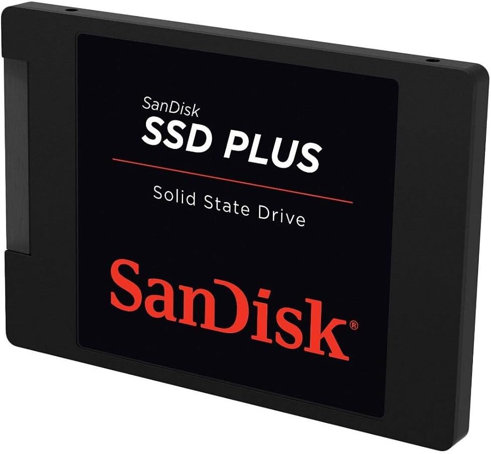 SanDisk SSD PLUS 2TB Internal SSD - SATA III 6 Gb/s, 2.5/7mm, Up to 545 MB/s - SDSSDA-2T00-G26