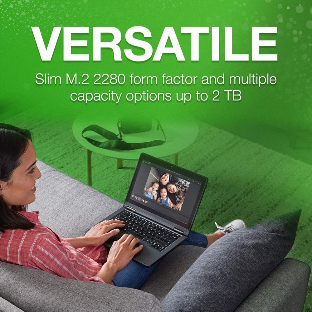 Seagate Barracuda Q5 2TB Internal SSD - M.2 NVMe PCIe Gen3 ×4, 3D QLC for Desktop or Laptop, 1-Year Rescue Services (ZP2000CV3A001)