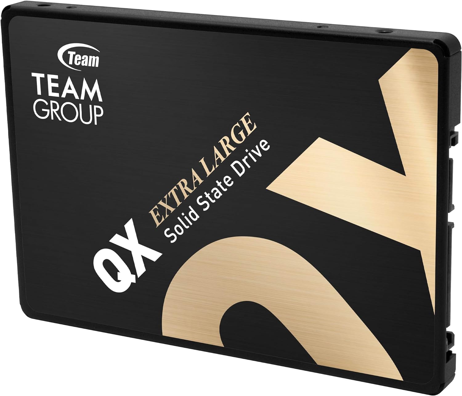 TEAMGROUP QX 2TB 3D NAND QLC 2.5 Inch SATA III Internal Solid State Drive SSD (Read/Write Speed up to 560/500 MB/s) 690TBW Compatible with Laptop  PC Desktop T253X7002T0C101