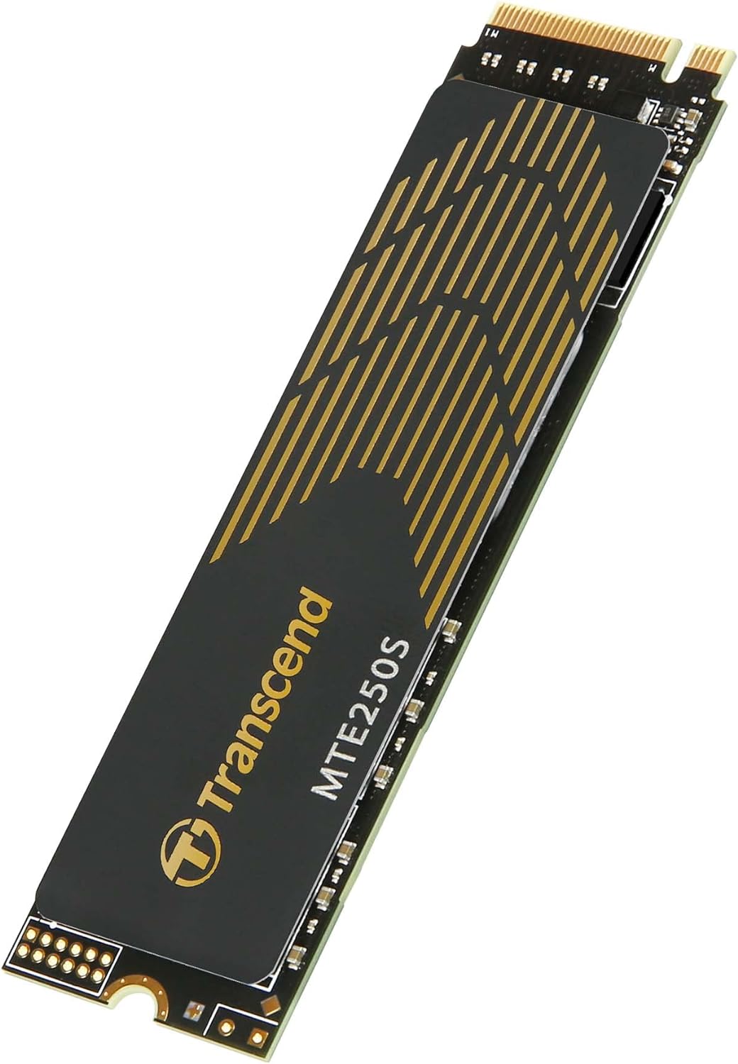 Transcend TS2TMTE250S 2TB M.2 PCIe Gen4x4 2280 NVMe Internal Gaming SSD Solid State Drive with Graphene Heatsink, Speeds up to 7,200MB/s