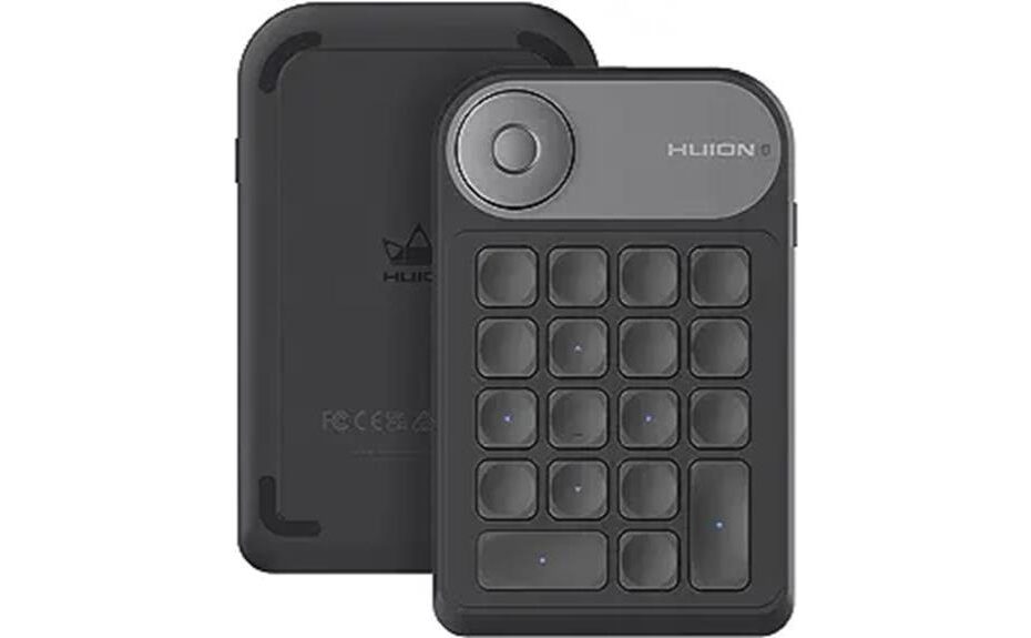 compact keypad for artists