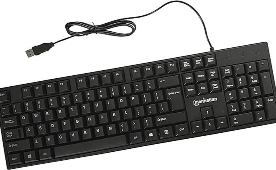 manhattan keyboard usb review