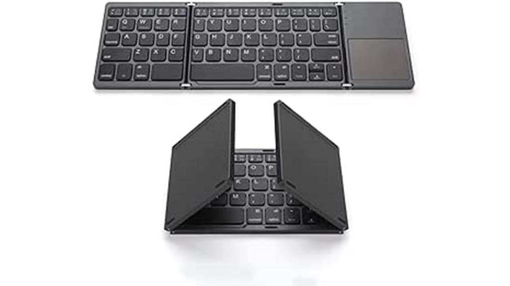 portable bluetooth touchpad keyboard