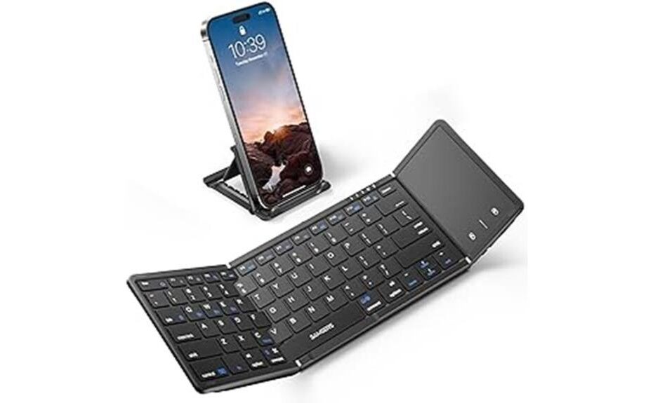 portable folding bluetooth keyboard