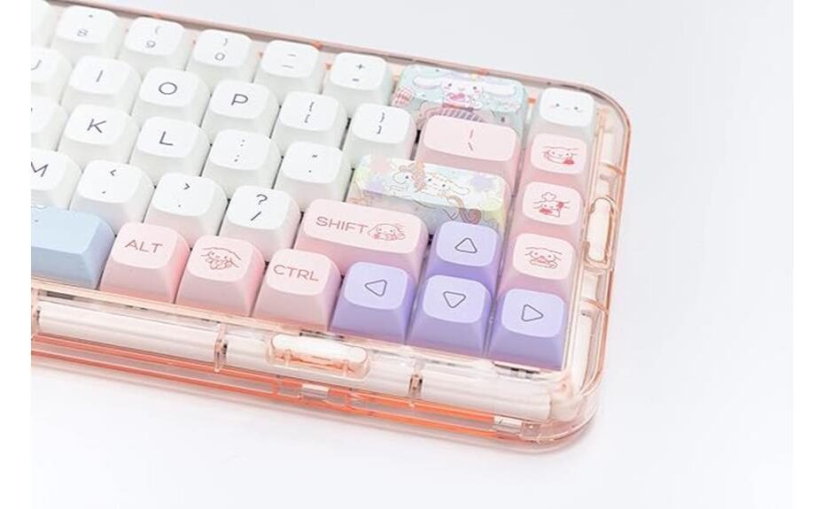 adorable ilycheegami dog keycap